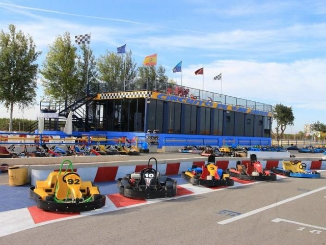 Karts a pie de pista